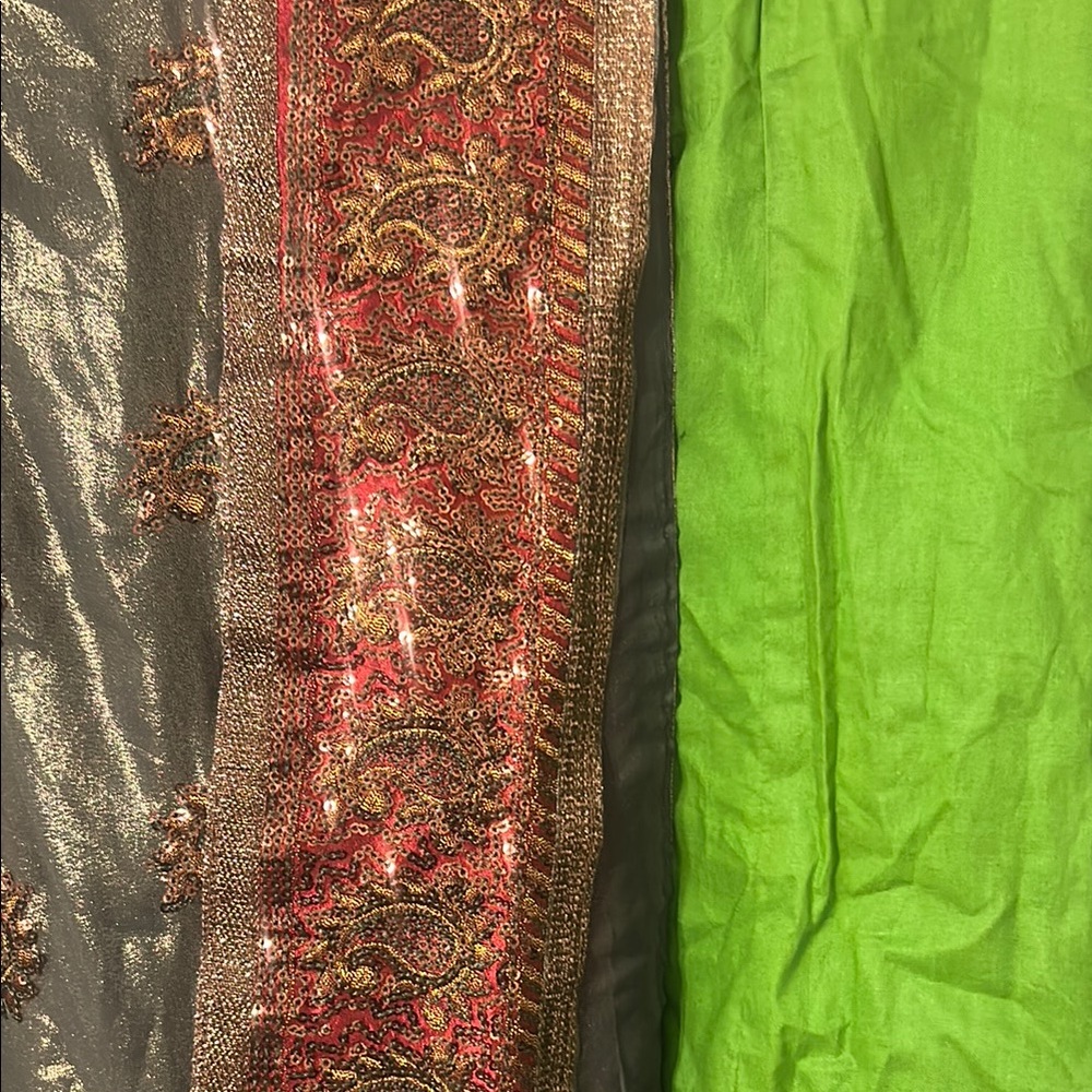 Multicolor Sari